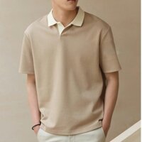 Áo Polo Nam Có Cổ Bẻ Cao Cấp  Áo Nam Polo Trơn Vải Cotton Cá Sấu Ngắn Tay Áo Polo Nam Oversize tới 120kg Có Nhiều Màu Đe