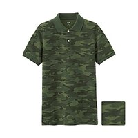 Áo Polo nam cổ sơ mi Uniqlo 132853-00 trắng   -