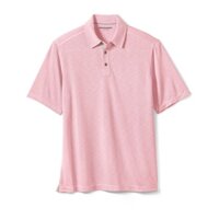 Áo polo nam cộc tay JohnSton & Murphy Vintage Slub Polo Pink hàng xuất Mỹ - Châu Âu - Úc