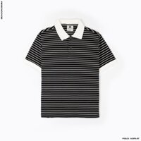 Áo Polo Nam Form Regular Fit Cotton Silk Sọc Ngang BỜM SHOP (Beacon Denim cũ) Mã AOPL47 Phong Cách Tối Giản