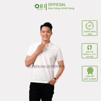 Áo POLO Nam GOLD RHINO, Áo Phông Nam Basic 100% Cotton Cao Cấp Hàng Hiệu Đẹp Thoáng Mát Tay Ngắn Màu Trắng