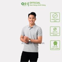 Áo POLO Nam GOLD RHINO, Áo Phông Nam Basic 100% Cotton Cao Cấp Hàng Hiệu Đẹp Thoáng Mát Tay Ngắn Màu Xám Tiêu