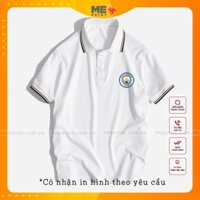 Áo polo nam in logo các CLB Champions League, chất lascote dày dặn co dãn 4 chiều unisex phù hợp cho thời trang nam nữ