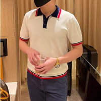 Áo Polo Nam Meason Thoáng Mát 3 Giây Công Nghệ Làm Mát Vải Thoáng Khí Trắng Xanh M-3XL B104