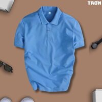 Áo polo nam ngắn tay cổ bẻ chất vải poly thái chống nhăn, thoáng mát thanh lịch sang trọng - TNG