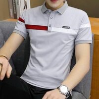 Áo Polo nam nữ chạy dây băng - Màu Xám - L