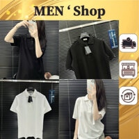 Áo Polo Nam Nữ Valentino Đính Đá Viền Cổ Cực Đẹp - Áo Polo Nam Nữ Chất Cotton Cao Cấp