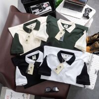 Áo Polo Nam POLODAY Phối Tay Beacon Denim Form Thường Cá Tính AOPL22