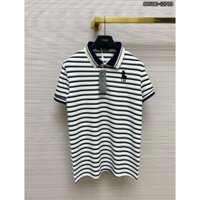 Áo Polo nam Ralph lauren cao cấp họa tiết phối viền thêu logo ngựa new