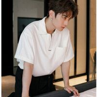 Áo Polo nam SAVILA sợi vải Cotton dàn hồi tự nhiên KHÔNG ỦI, chống nhăn, tôn dáng, che khuyết điểm tốt SHANGHAI