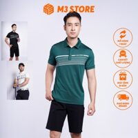 Áo Polo Nam Thời Trang Thể Thao Năng Động Tập Luyện Đạp Xe Cầu Lông Thấm Hút Mồ Hôi Livan 221002