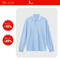 Áo polo nam trung niên dài tay JASEY, Áo tặng bố mùa thu và đông chất liệu dệt kim 3 màu vàng, đỏ, xanh chuẩn size 2121