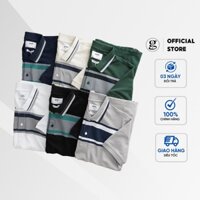 Áo polo nam vải thun cotton cao cấp họa tiết sọc nam tính trẻ trung thanh lịch hàng thiết kế good'sshop 2TC8UN11