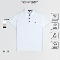 Áo Polo Nam VIỆT PHÁP Form Luxury - Thun Lụa Lạnh, lịch lãm, sang trọng 2A106