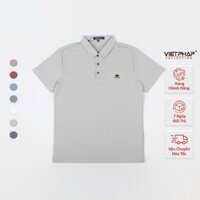 Áo Polo Nam VIỆT PHÁP Form Luxury - Thun Lụa Lạnh, lịch lãm, sang trọng 2A116