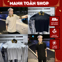 Áo Polo Nam Vơ Sạc Cổ Bo Chun Lá Vàng 3D Siêu Hót - Áo Polo Nam Vơ Sạc Siêu Đẹp