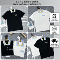 Áo Polo Nam Vơ.Sa.Ce Thêu Chữ Ngực Siêu Đẹp_Áo Polo Nam Cotton Cao Cấp