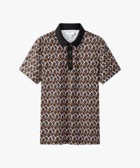 Áo Polo Nâu Phối Hoạ Tiết, Cao Cấp, Chống Nhăn, Bền Màu 8APCH425NDA