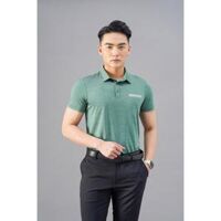 Áo Polo Ngắn Tay Nam AM Sport1 PLM231 Có Cổ, Thoáng Khí, Nhanh Khô, Vận Động Thoải - Xanh Rêu,M