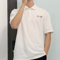Áo Polo Oversize THE LIGHT 100% Cotton co giãn 2 chiều