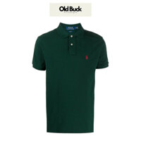 Áo Polo Ralph Lauren Thêu Ngựa Form Âu Vải Cotton Cao Cấp - Màu Xanh Lá
