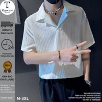 Áo Polo Tay Ngắn Dáng Rộng Kẻ Sọc Màu Sắc Trơn Phong Cách Hàn Quốc Cho Nam áo polo nam trung niên ÁO Polo Áo Thun Nam Áo Thun Tay Lỡ Áo Polo Nam Bánh Quế Polo Polo Nam Waffle Áo Polo Áo Polo Nam ĐẸP áo polo nam tay lỡ Áo Thun Nam Có Cổ