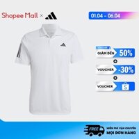 Áo Polo Tennis 3 Sọc Club adidas Nam trắng HS3268