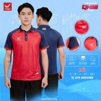 Áo polo thể thao wika QH19 Z-Vol Quang Hải thiết kế hiện đại, chất liệu thoáng mát, phong cách năng động, size S-XXL