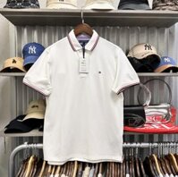 Áo Polo Tommy Hilfiger Premium Pique Slim White [ 6800358202 ]