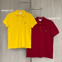 Áo polo trơn 3 cúc dáng slim Lacoste PH7937 chính hãng
