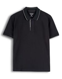 Áo Polo trơn bo kẻ FSTP046