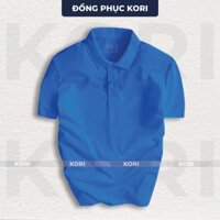 Áo Polo Trơn Màu Xanh Bích Vải Cá Sấu Cao Cấp Chuẩn Form Full Màu - KORI UNIFORM