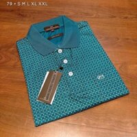 Áo polo Valentino Creations tay ngắn thun lạnh tay ngắn size L