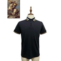 Áo Polo VERSACE JEANS COUTURE GARLAND màu đen