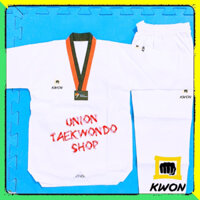 Áo Quần Võ Taekwondo KWON BASIC Cổ Đỏ Đen x UnionTaekwondoSHOP dobok