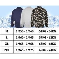 Áo Quạt Điều Hòa Thế Hệ Mới - HÀNG NỘI ĐỊA CAO CẤP🌪️ Pin 50000 mAh - Chạy 16-20H Siêu Mát, Chống Nắng Nóng Hè (+ quà 🎁)