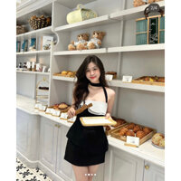 ÁO QUÂY BÈO + CHÂN VÁY ĐEN