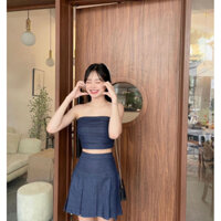 Áo quây xếp li cá tính dễ phối đồ💕 Gumi Top