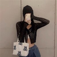 Áo ren cardigan mỏng cho nữ B691