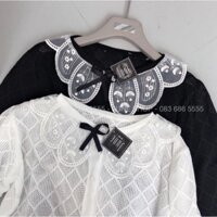 Áo ren cổ sen QC