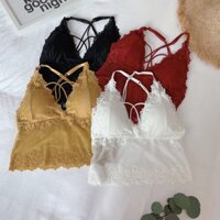 Áo ren hai dây khoét sâu gợi cảm