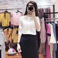Áo ren nữ 2 lớp mềm đẹp trẻ trung AR38QA