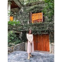 Áo ren nữ kèm nơ