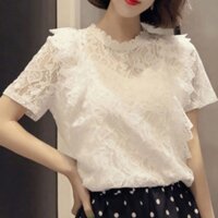Áo ren nữ tay ngắn QUẢNG CHÂU LS_A463