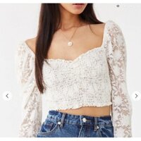 áo ren trắng dài tay