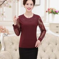 Áo ren trung niên dài tay Daisuo