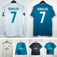 [Áo retro] 2017/18 Real Madrid |   Trang chủ/Thứ hai đi |   Áo bóng đá retro chất lượng cao Ronaldo WRWN