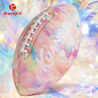 Áo Rugby Tie-Dye Điên Cuồng Phong Cách Mỹ Chính Hãng Kích Thước Người Lớn 9 Cô Gái Hồng Internet Người Nổi Tiếng Ảnh Ảnh, ​​;