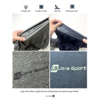 Áo running thể thao nam Ultra Sport lỗ kim thoáng mát, khô cực nhanh