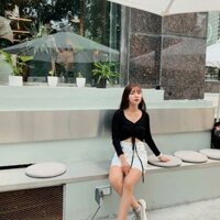 Áo rút dây ngực dài tay